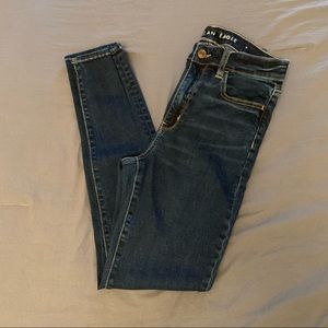 AE Super High Rise Jeggings